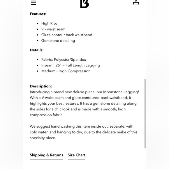 New Buffbunny Moonstone legging - Picture 6 of 7